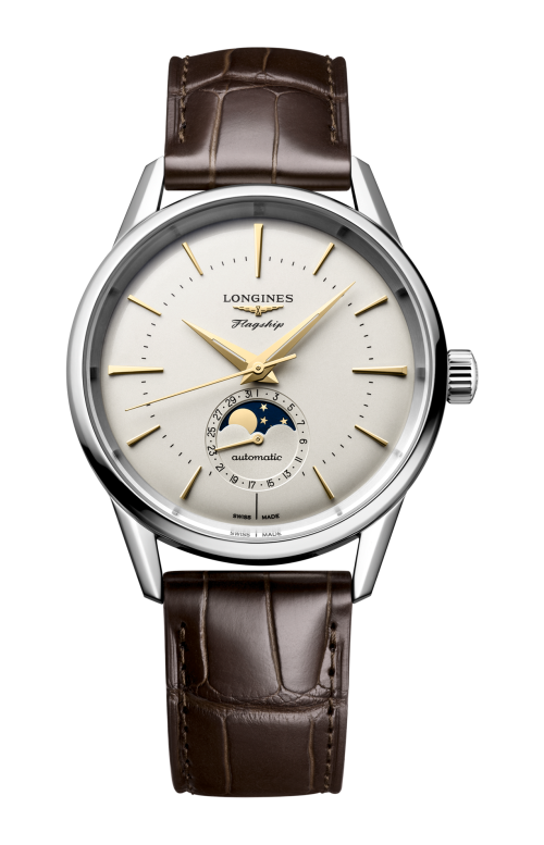 Accedi alla scheda di Longines FLAGSHIP HERITAGE MOONPHASE - L4.815.4.78.2