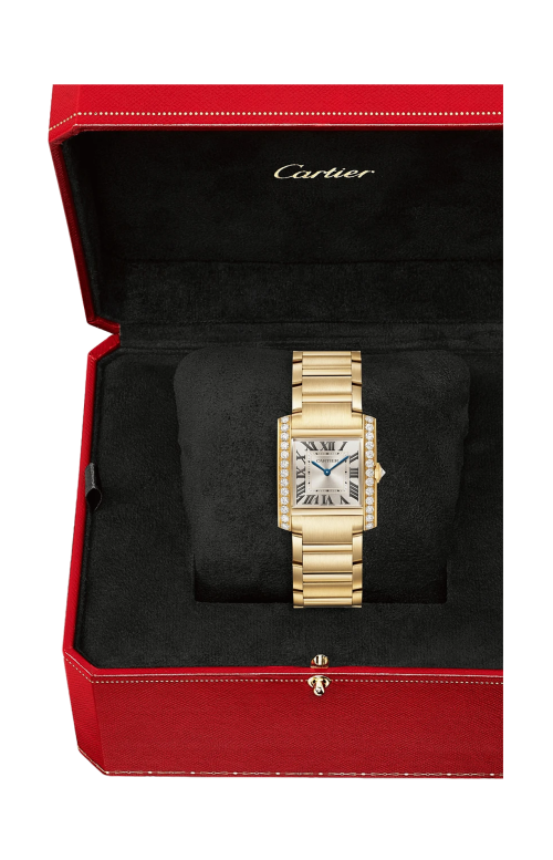 Accedi alla scheda di Cartier TANK FRAN&Ccedil;AISE, MDELLO MEDIO, ORO GIALLO, DIAMANTI, QUARZO - WJTA0061