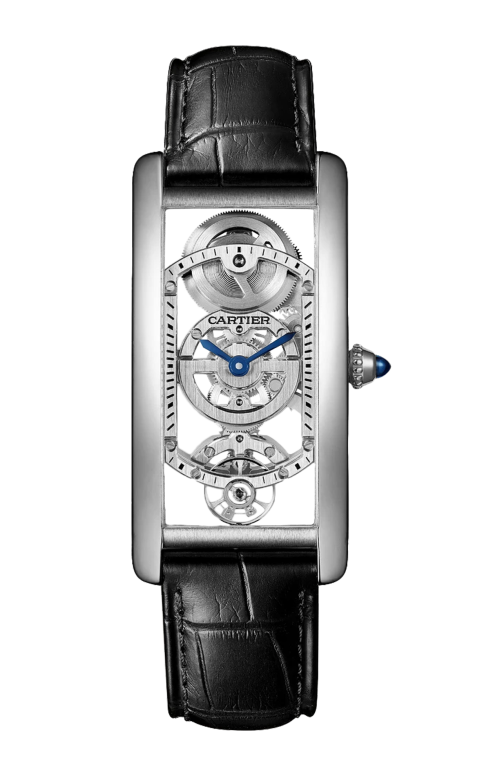 Accedi alla scheda di Cartier TANK CINTR&Eacute;E, PLATINO, SCHELETRATO, MANUALE - WHTA0022
