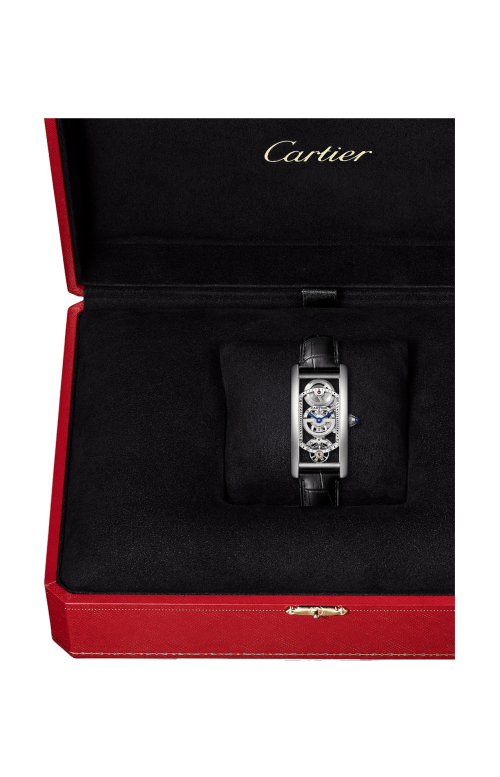 Accedi alla scheda di Cartier TANK CINTR&Eacute;E, PLATINO, SCHELETRATO, MANUALE - WHTA0022