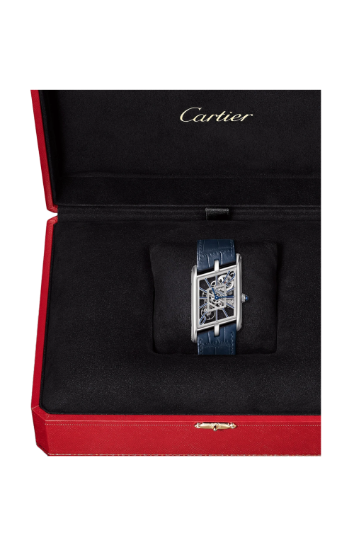 Accedi alla scheda di Cartier TANK ASYM&Eacute;TRIQUE, PLATINO, SCHELETRATO, MANUALE - WHTA0012
