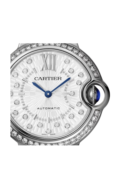 Accedi alla scheda di Cartier BALLON BLEU DE CARTIER 33 MM, AUTOMATICO, ACCIAIO, DIAMANTI - W4BB0035