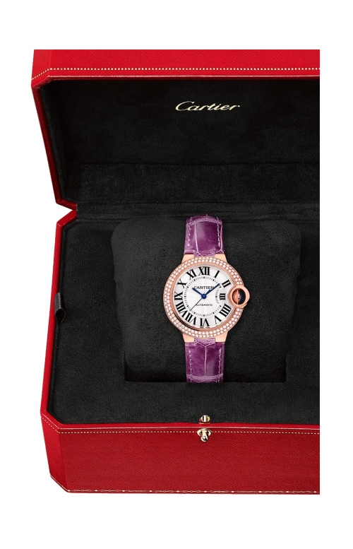 Accedi alla scheda di Cartier BALLON BLEU DE CARTIER 33 MM, AUTOMATICO, ORO ROSA, DIAMANTI - WJBB0051