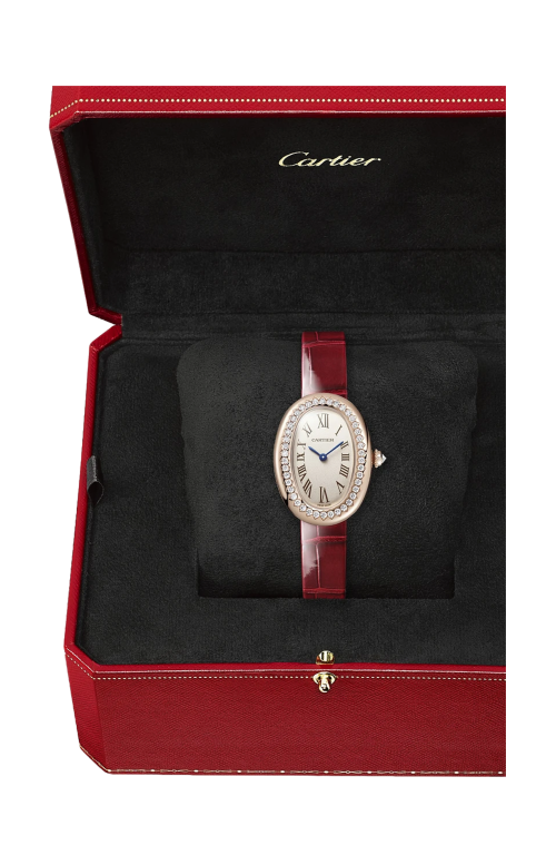 Accedi alla scheda di Cartier BAIGNOIRE MODELLO PICCOLO, ORO ROSA, DIAMANTI, QUARZO - WJBA0053