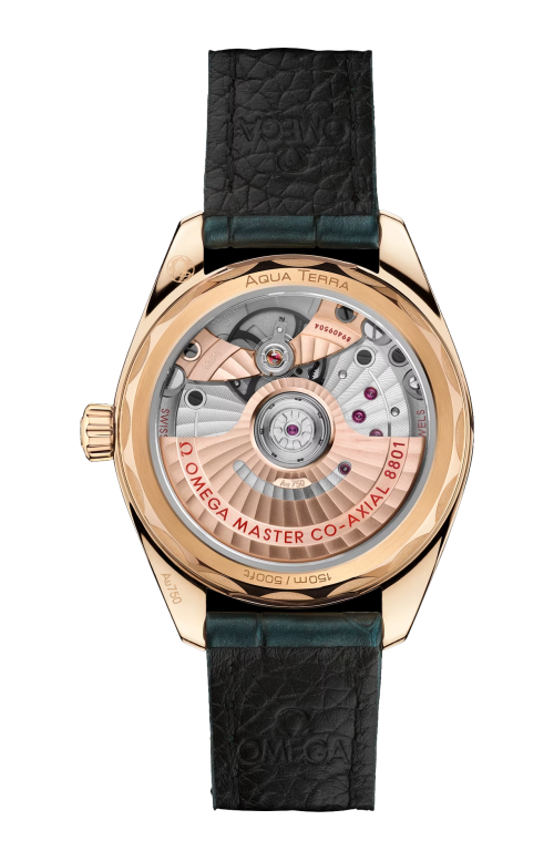 Accedi alla scheda di Omega SEAMASTER AQUA TERRA SHADES 34 MM, ORO MOONSHINE&trade; SU PELLE - 220.53.34.20.10.001