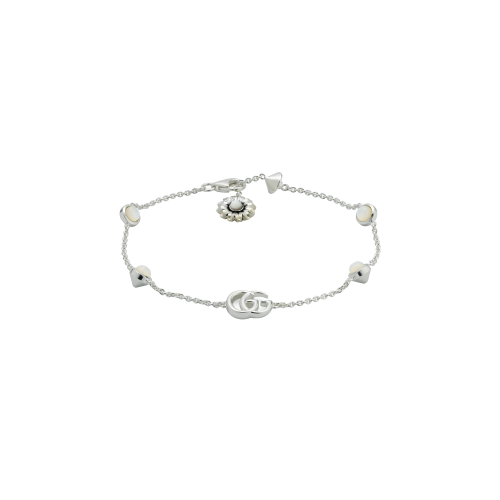 Accedi alla scheda di Gucci BRACCIALE IN ARGENTO GG MARMONT - YBA773229001 - YBA773229001