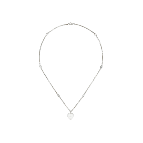 Accedi alla scheda di Gucci COLLANA CON PENDENTE CUORE IN ARGENTO GUCCI HEART - YBB645545003