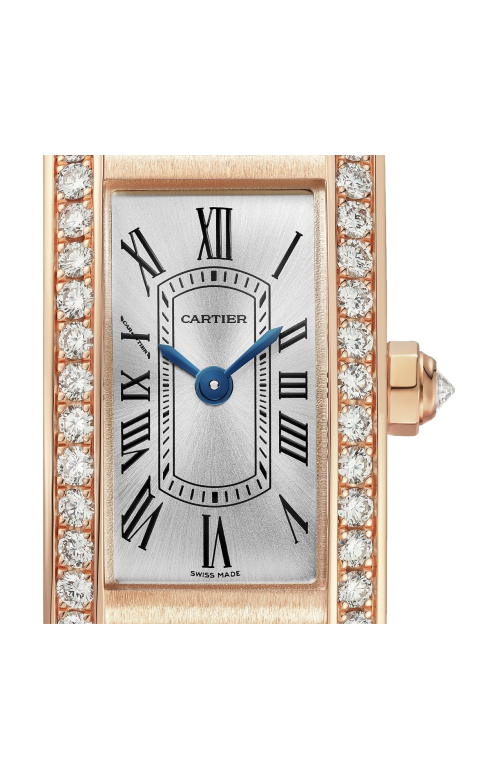Accedi alla scheda di Cartier TANK AM&Eacute;RICAINE, MODELLO MINI, ORO ROSA, DIAMANTI, QUARZO - WJTA0057