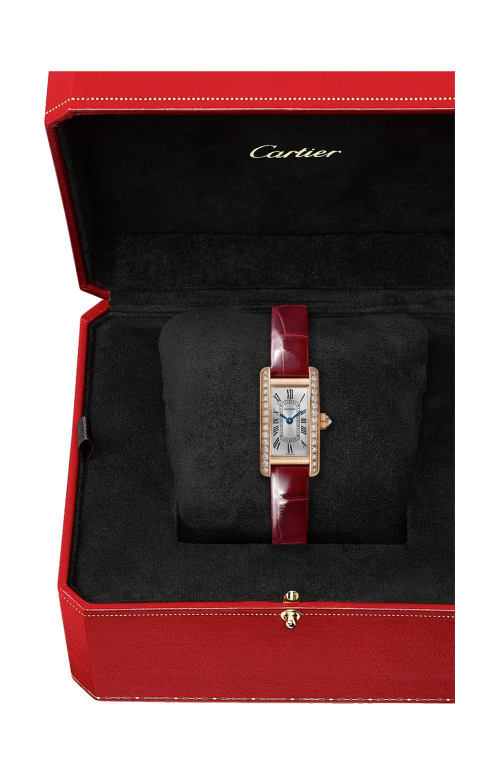 Accedi alla scheda di Cartier TANK AM&Eacute;RICAINE, MODELLO MINI, ORO ROSA, DIAMANTI, QUARZO - WJTA0058