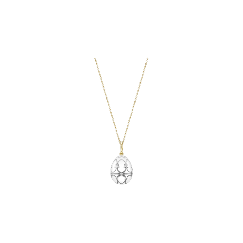 Accedi alla scheda di Faberg&eacute; OVETTO FABERG&Eacute; HERITAGE CUCCIOLO DI FOCA IN ORO GIALLO E BIANCO, DIAMANTE E SMALTO BIANCO - 1540FP3340