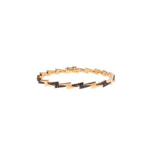 Accedi alla scheda di Bartorelli Italian Jewels BRACCIALE IN ORO ROSA E DIAMANTI NERI - VB29269DKP