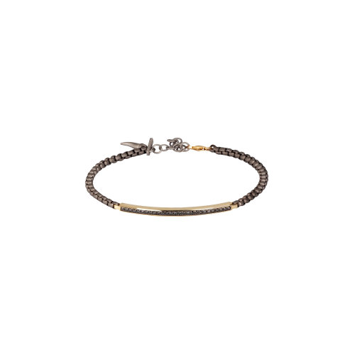 Accedi al prodotto correlato Mano | J . BRACCIALE UOMO SCOOBY DOO CON CATENINA SCOOBY DOO IN TITANIO E TARGHETTA IN ORO GIALLO 9 KT CON DIAMANTI BLACK - CATSCOBRTTARBYG