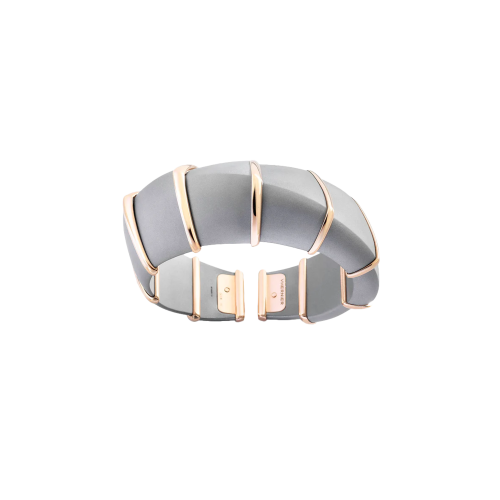 Accedi alla scheda di Vhernier BRACCIALE  ARDIS IN ALLUMINIO E ORO ROSA - 001802BR100