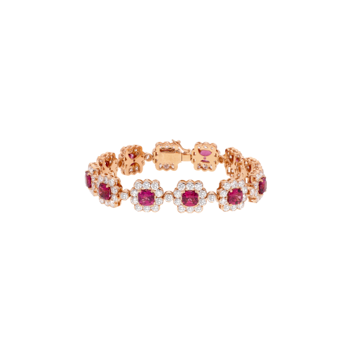 Accedi al prodotto correlato Bartorelli Italian Jewels BRACCIALE IN ORO ROSA CON RODOLITI E DIAMANTI - 1PU0032278/1