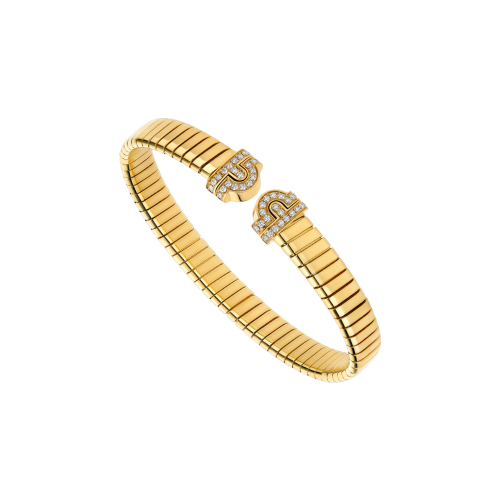 Accedi alla scheda di Bulgari BRACCIALE BVLGARI TUBOGAS IN ORO GIALLO E DIAMANTI - BR860299