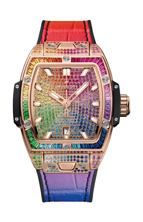 Accedi alla scheda di Hublot SPIRIT OF BIG BANG KING GOLD RAINBOW 32 MM - 682.OX.9900.LR.0999