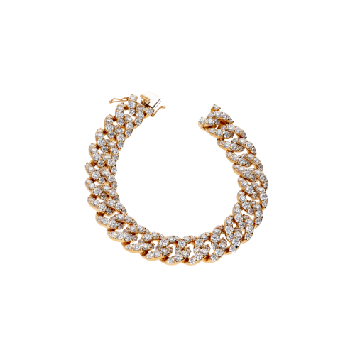 Accedi al prodotto correlato Bartorelli Italian Jewels BRACCIALE GROUMETTE IN ORO ROSA FULL PAV&Eacute; DI DIAMANTI - 117-B152