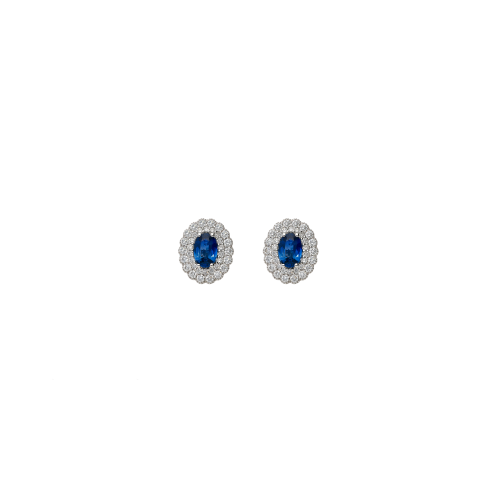 Accedi al prodotto correlato Bartorelli Italian Jewels ORECCHINI A LOBO IN ORO BIANCO CON ZAFFIRI BLU E DIAMANTI - 412-44313-6-4