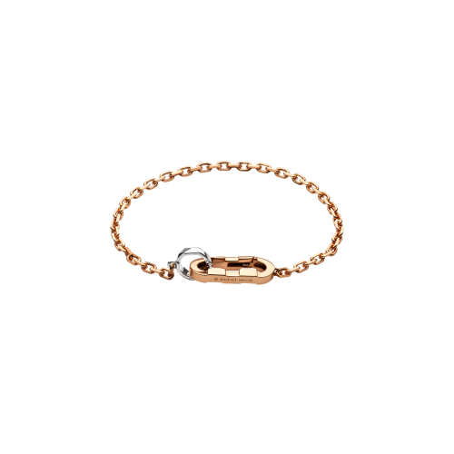 Accedi alla scheda di Gucci BRACCIALE A CATENA GUCCI LINK TO LOVE IN ORO ROSA E ORO BIANCO - YBA786693002
