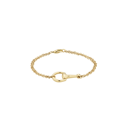 Accedi alla scheda di Gucci BRACCIALE HORSEBIT IN ORO GIALLO - YBA795812001