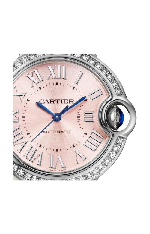 Accedi alla scheda di Cartier BALLON BLEU DE CARTIER 33 MM, AUTOMATICO, ACCIAIO, DIAMANTI - W4BB0037