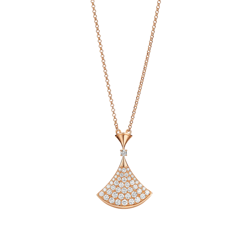 Accedi alla scheda di Bulgari COLLANA DIVAS' DREAM IN ORO ROSA CON PAV&Egrave; DI DIAMANTI - CL856966 - CL856966