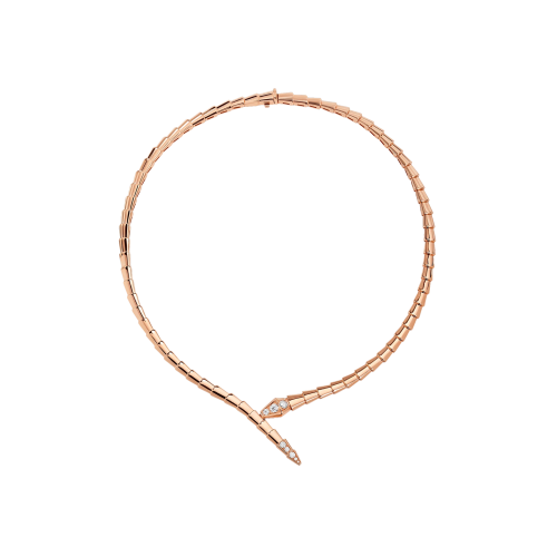 Accedi alla scheda di Bulgari COLLANA  SERPENTI VIPER IN ORO ROSA E DIAMANTI - CL860213