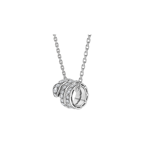 Accedi al prodotto correlato Bulgari COLLANA SERPENTI VIPER IN ORO BIANCO CON PAV&Egrave; DI DIAMANTI - CL858926