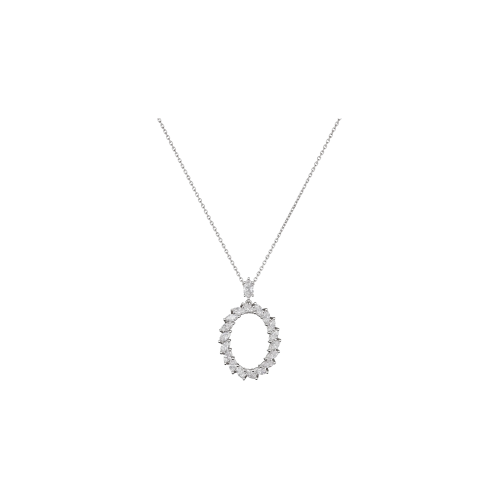 Accedi alla scheda di Chopard CHOPARD - COLLANA L'HEURE DU DIAMANT MARQUISE IN ORO BIANCO E DIAMANTI - 79A061