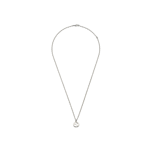 Accedi alla scheda di Gucci COLLANA A CATENA GUCCI INTERLOCKING IN ARGENTO - YBB796355001