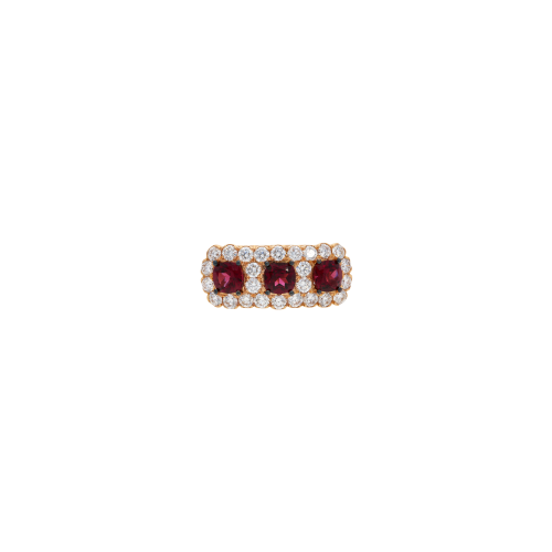 Accedi alla scheda di Bartorelli Italian Jewels ANELLO IN ORO ROSA CON RODOLITI E PAV&Eacute; DI DIAMANTI - 1AN0032329/1