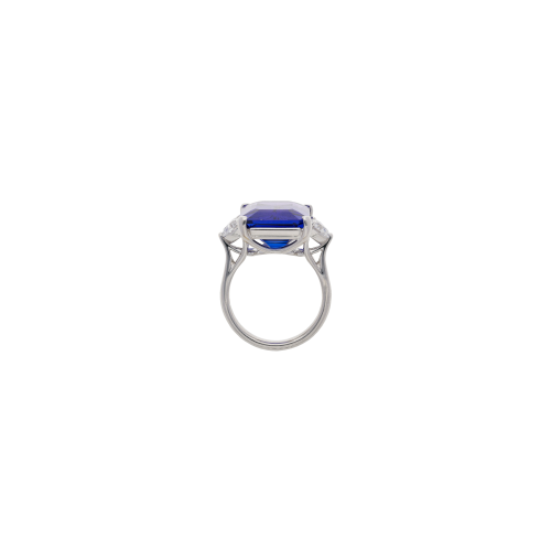 Accedi alla scheda di Bartorelli Italian Jewels ANELLO IN ORO BIANCO CON TANZANITE E DIAMANTI CUORE - 000-5538NS