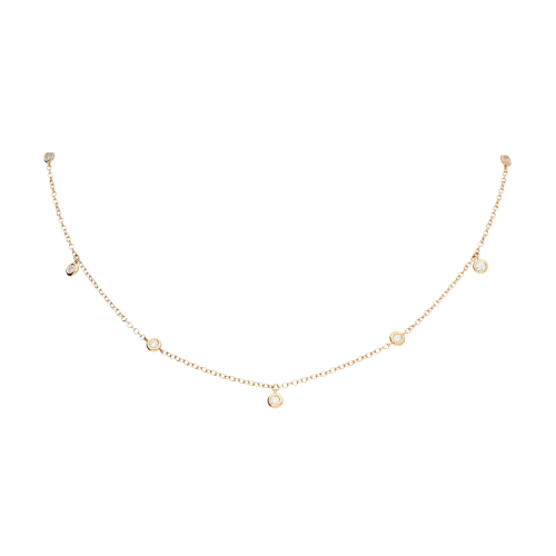 Accedi alla scheda di Bartorelli Italian Jewels Collana girocollo in oro rosa e diamanti bianchi - COSAV5037BWXX