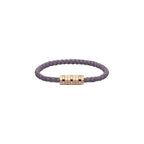 Accedi alla scheda di Chopard CHOPARD - BRACCIALE ICE CUBE, PELLE LIGHT PURPLE, METALLO TONALITA' ORO ROSA - 95016