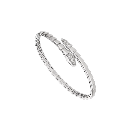 Accedi alla scheda di Bulgari BRACCIALE SERPENTI VIPER IN ORO BIANCO CON DEMI-PAV&Eacute; DI DIAMANTI - BR859759