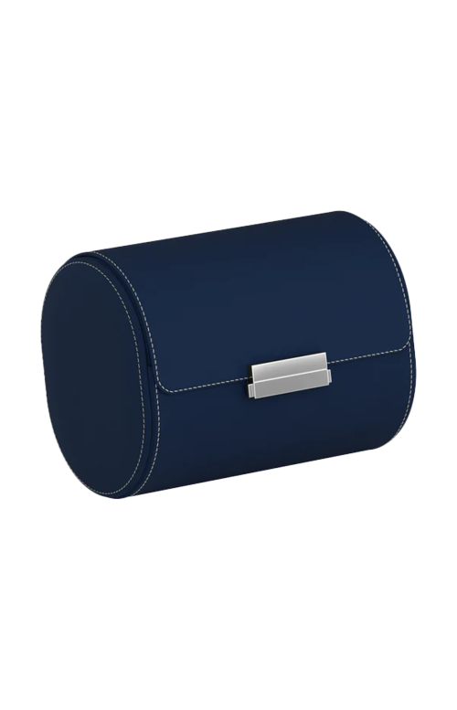 Accedi alla scheda di Scatola Del Tempo POCHETTE 2 ASTUCCIO PER OROLOGI IN PELLE BLU NOTTE/CREMA