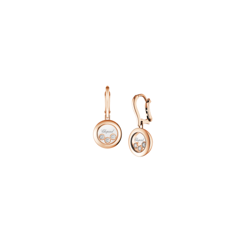 Accedi alla scheda di Chopard CHOPARD - ORECCHINI HAPPY DIAMONDS ICONS ORO ROSA ETICO, DIAMANTI - 83A018