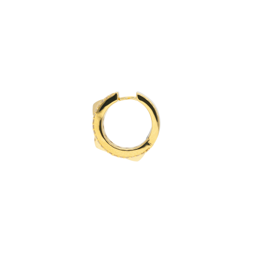 Accedi alla scheda di Bartorelli Italian Jewels ORECCHINI PIRAMIDI CERCHIO PICCOLO IN ORO GIALLO FULL PAV&Egrave; DI DIAMANTI BIANCHI - VE29013DY