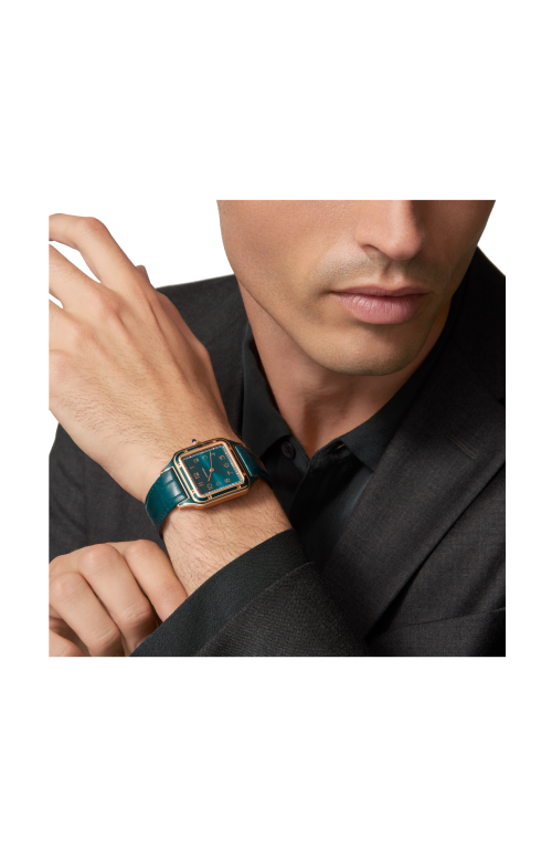 Accedi alla scheda di Cartier SANTOS-DUMONT, MODELLO GRANDE, ORO ROSA, MANUALE - WGSA0098