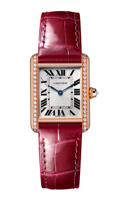 Accedi alla scheda di Cartier TANK LOUIS CARTIER, MODELLO PICCOLO, ORO ROSA, DIAMANTI, MANUALE - WJTA0037
