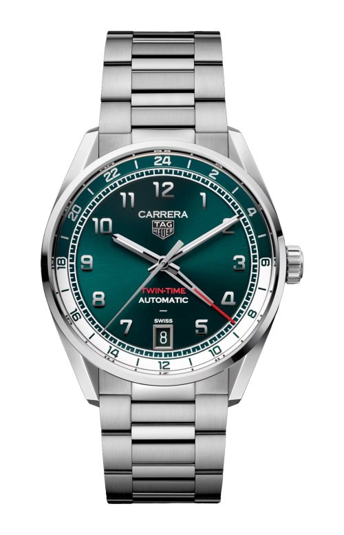 Accedi al prodotto correlato Tag Heuer TAG HEUER CARRERA DATE TWIN-TIME - WDA2114.BA0043