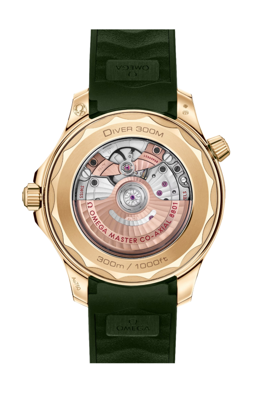 Accedi alla scheda di Omega SEAMASTER DIVER 300M 42 MM, ORO MOONSHINE&trade; SU CAUCCI&Ugrave; - 210.62.42.20.10.001