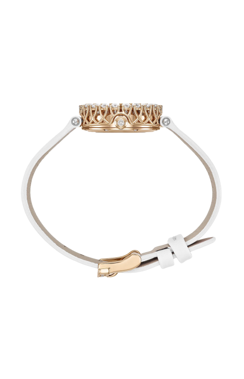 Accedi alla scheda di Chopard L'HEURE DU DIAMANT ROUND 26 MM, MANUALE, ORO ETICO ROSA, DIAMANTI - 13A178