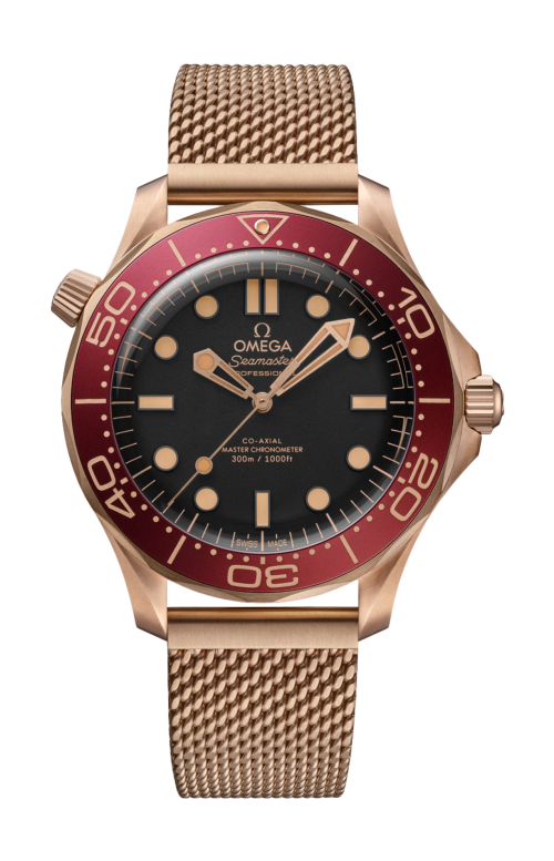 Accedi alla scheda di Omega SEAMASTER DIVER 300M 42 MM, BRONZE GOLD SU BRONZE GOLD - 210.90.42.20.01.003