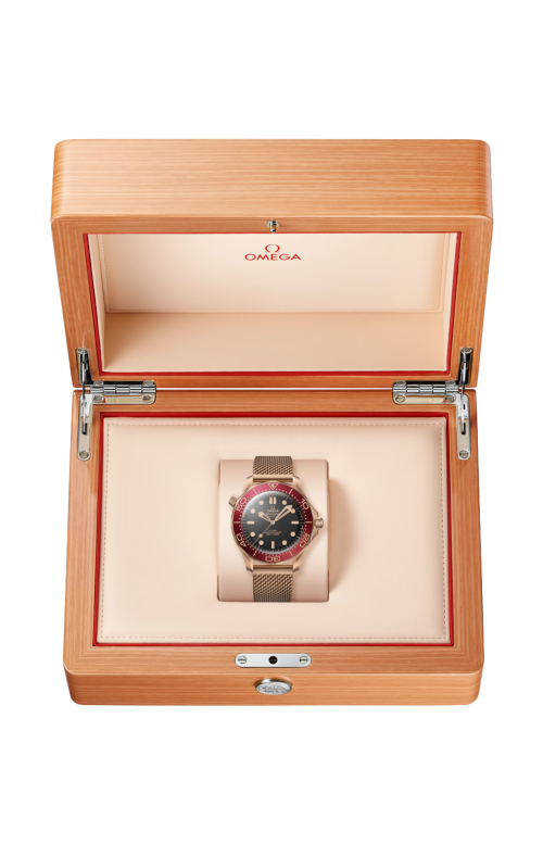 Accedi alla scheda di Omega SEAMASTER DIVER 300M 42 MM, BRONZE GOLD SU BRONZE GOLD - 210.90.42.20.01.003