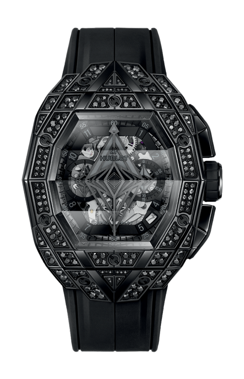 Accedi alla scheda di Hublot SPIRIT OF BIG BANG SANG BLEU ALL BLACK PAV&Eacute; 42 MM - 648.CX.0114.RX.1600.MXM24