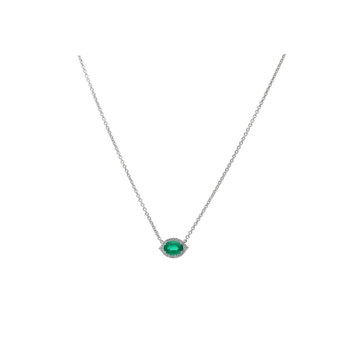 Accedi al prodotto correlato Bartorelli Italian Jewels COLLANA IN ORO BIANCO CON SMERALDO E DIAMANTI BIANCHI - 372-3071