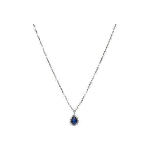 Accedi al prodotto correlato Bartorelli Italian Jewels COLLANA IN ORO BIANCO CON ZAFFIRO BLU E DIAMANTI BIANCHI - 372-3653