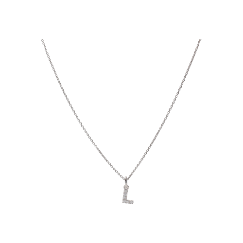 Accedi alla scheda di Bartorelli Italian Jewels COLLANA IN ORO BIANCO CON LETTERA 