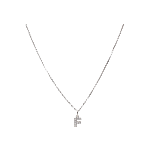 Accedi al prodotto correlato Bartorelli Italian Jewels COLLANA IN ORO BIANCO CON LETTERA 